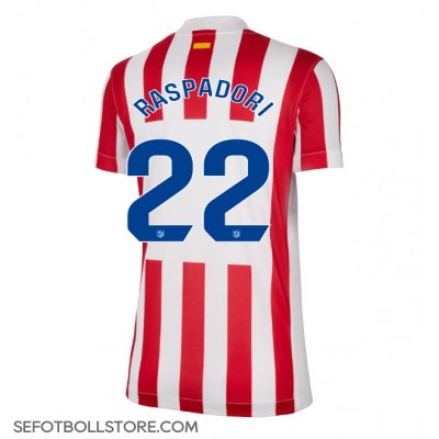 Atletico Madrid Giacomo Raspadori #22 Replika Hemmatröja Dam 2025-26 Kortärmad Atletico Madrid Giacomo Raspadori #22 Replika Hemmatröja Dam 2025-26 Kortärmad